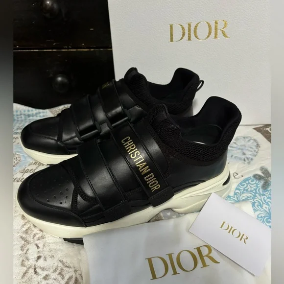 靴 vintage Dior Christian Dior Vintage Trotter Monogram Short Boots Heels